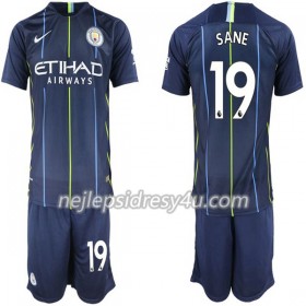 Fotbalový Dres Manchester City Sane 19 Dětské Venkovní 2018/19